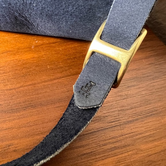 Form Function Form Penney Clutch Latigo Baltic Blue Suede Leather - Picture 13 of 15